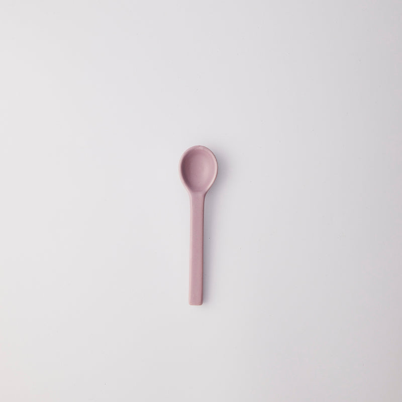 Matte lilac spoon. 
