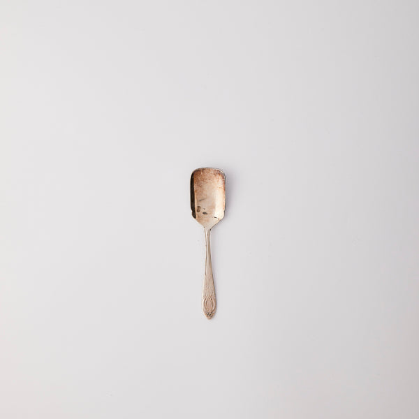 Silver antique spoon. 