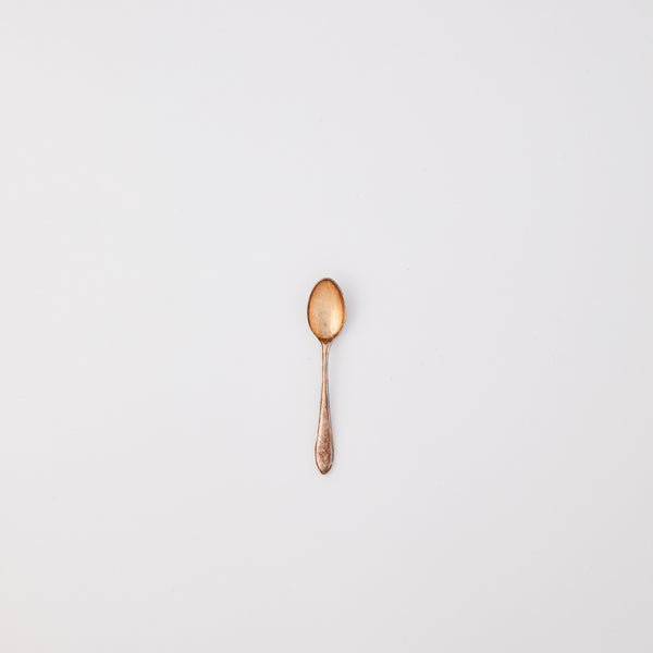 Silver antique spoon. 