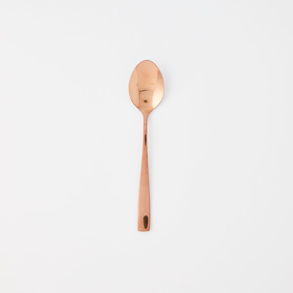 Gold spoon.