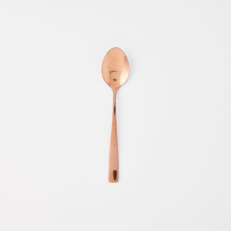 Gold spoon.