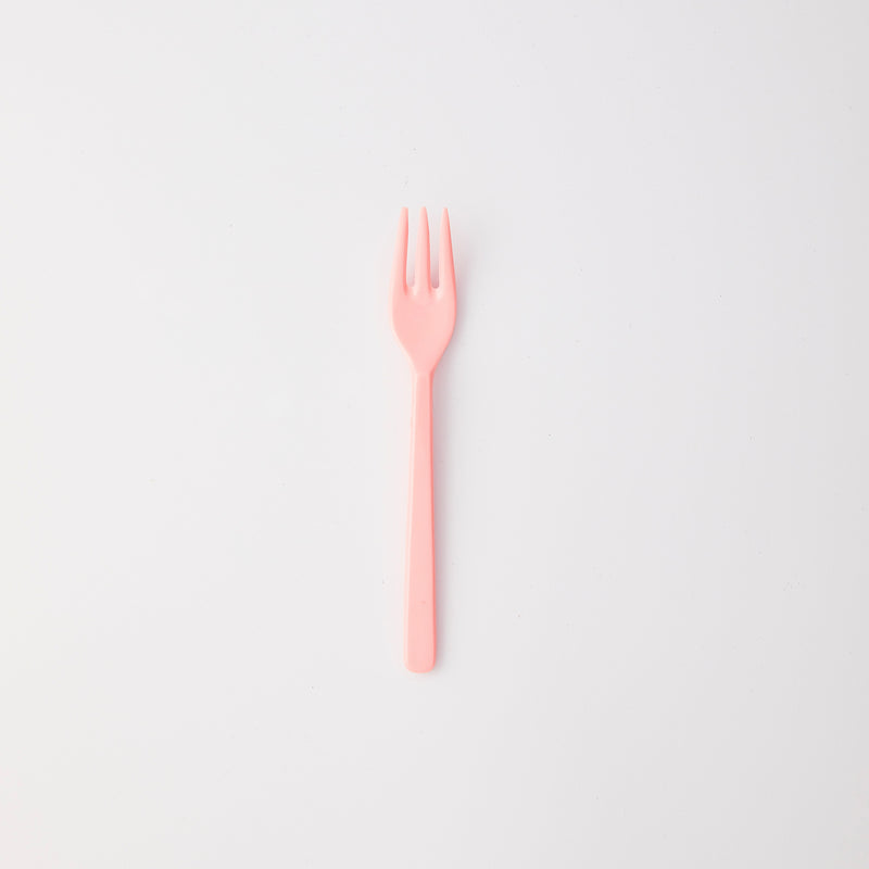 Light pink fork. 