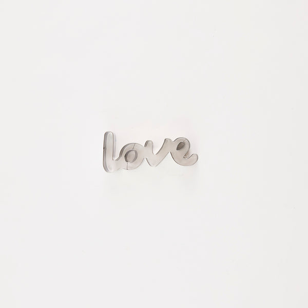 "Love" shaped cutter.
