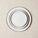 White with detailing plate set.
