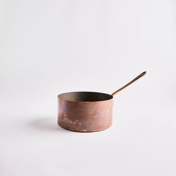 Copper pan.