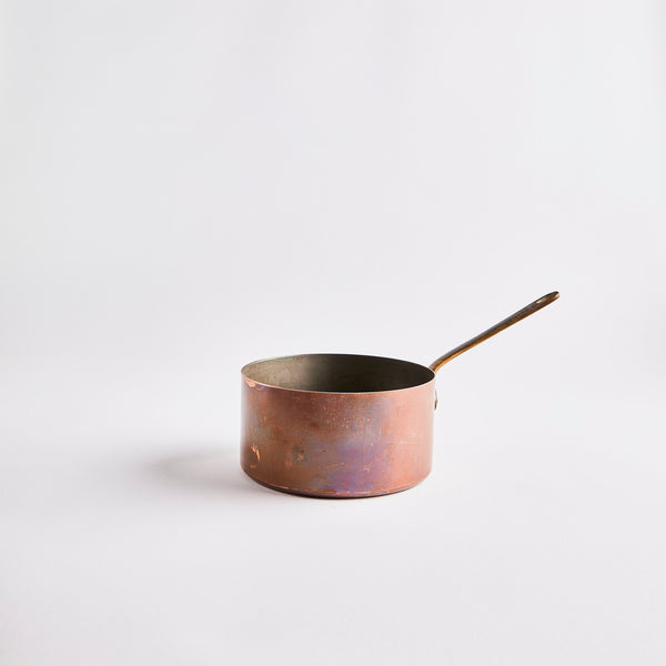 Copper pan.