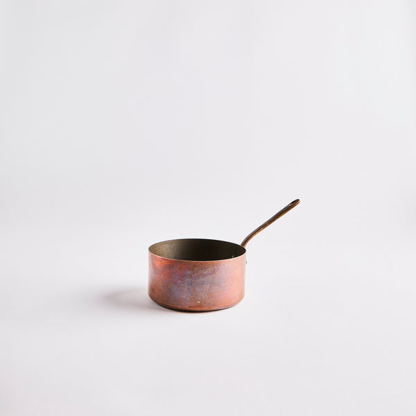 Copper pan.