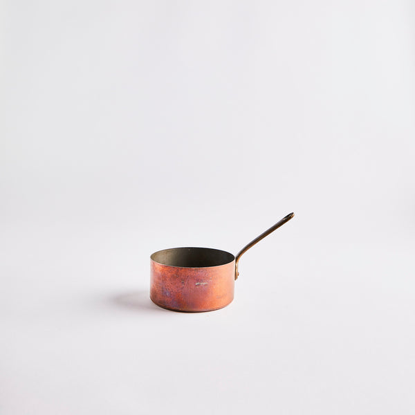 Copper pan.