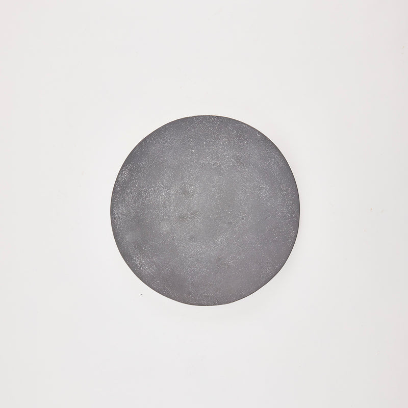 Grey stone platter.