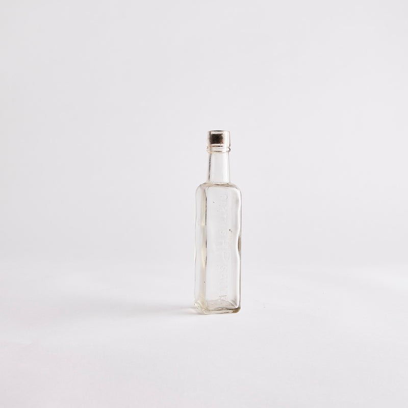 Clear Vintage Bottle.