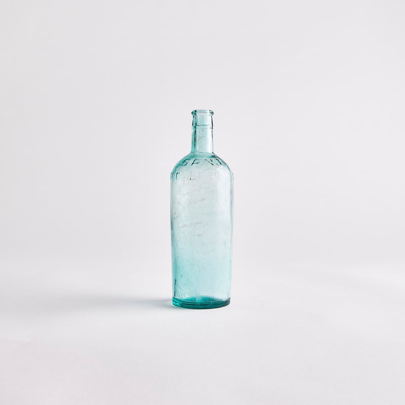 Turquoise Vintage Bottle.