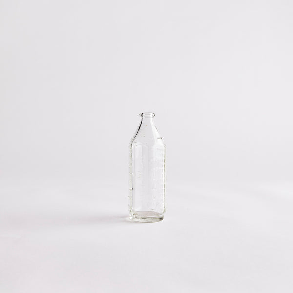 Clear Vintage Bottle.