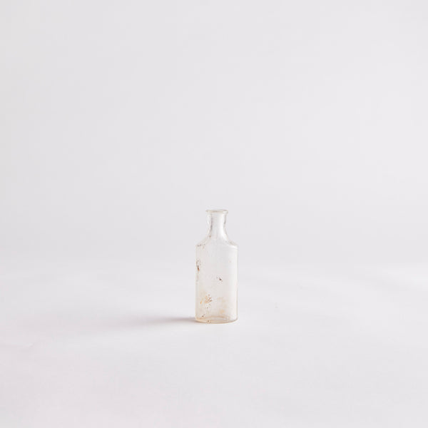 Clear Vintage Bottle.