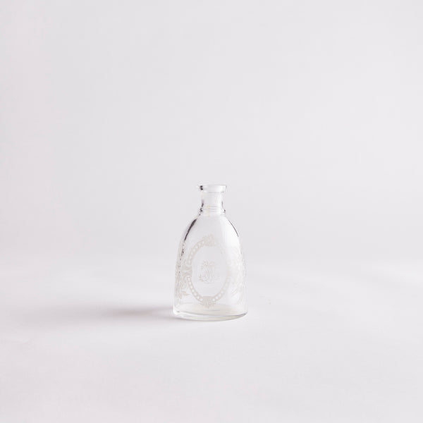 Clear Elegant Vintage Bottle