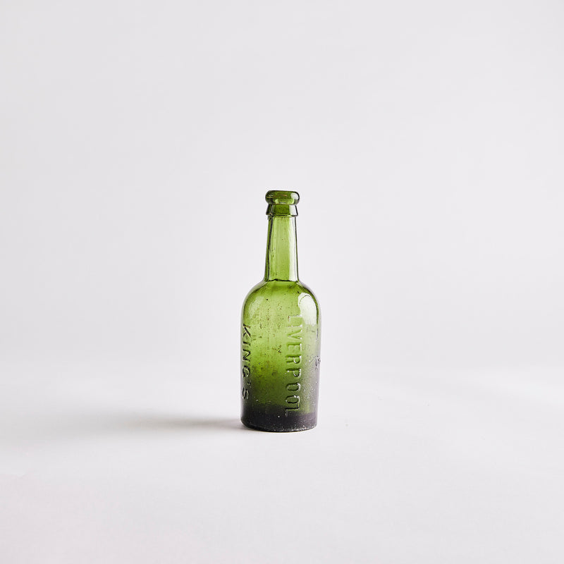 Green Vintage Bottle.